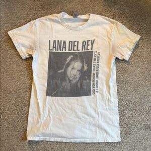 Lana Del Rey Graphic T-Shirt - White